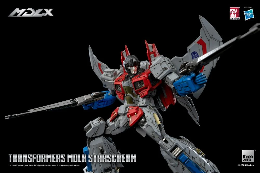 Action Figures Threezero Transformers MDLX Starscream