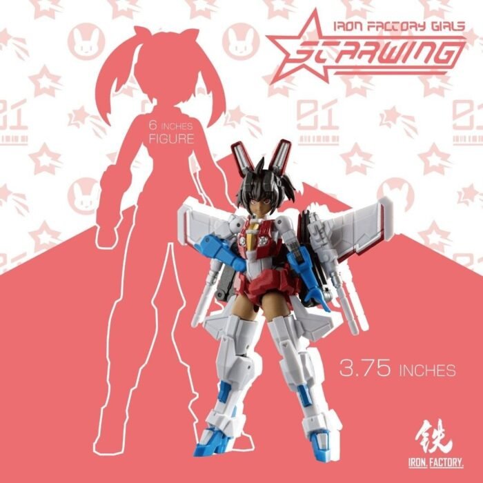 Action Figures IronFactory G-01 Starwing Starscream - Image 4
