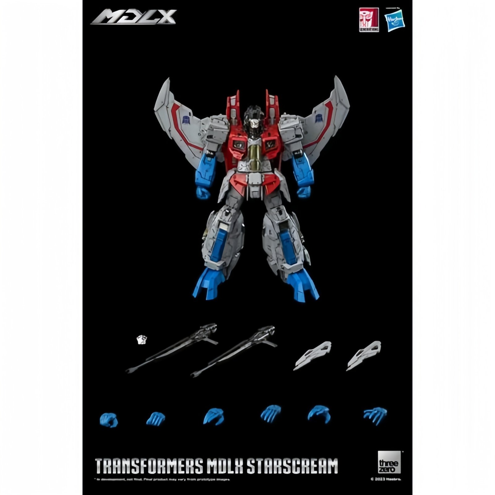 Action Figures Threezero Transformers MDLX Starscream