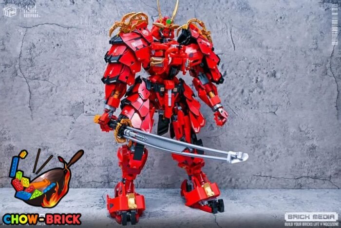 Action Figures Top Toy MoShow TC2406 Takeda Shingen Building Blocks - Image 2