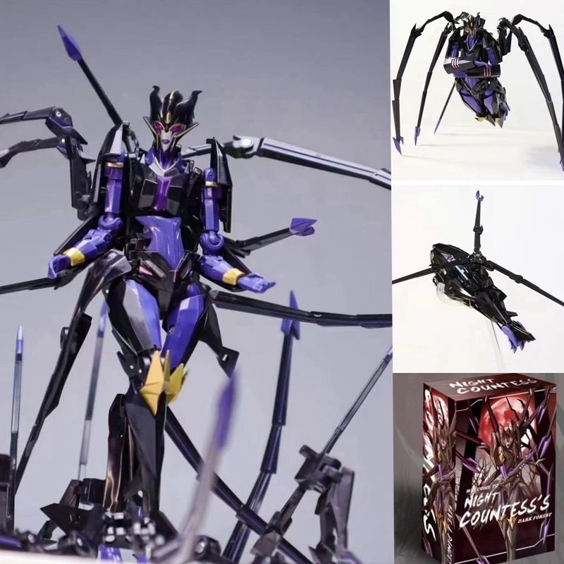 Transformers toys APC Toys Blackarachnia Airachnid