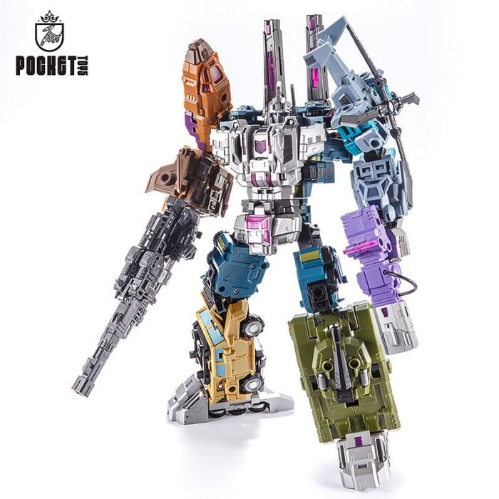Transformers toys Pocket Toys PT05 Bruticus Set of 5 Figure