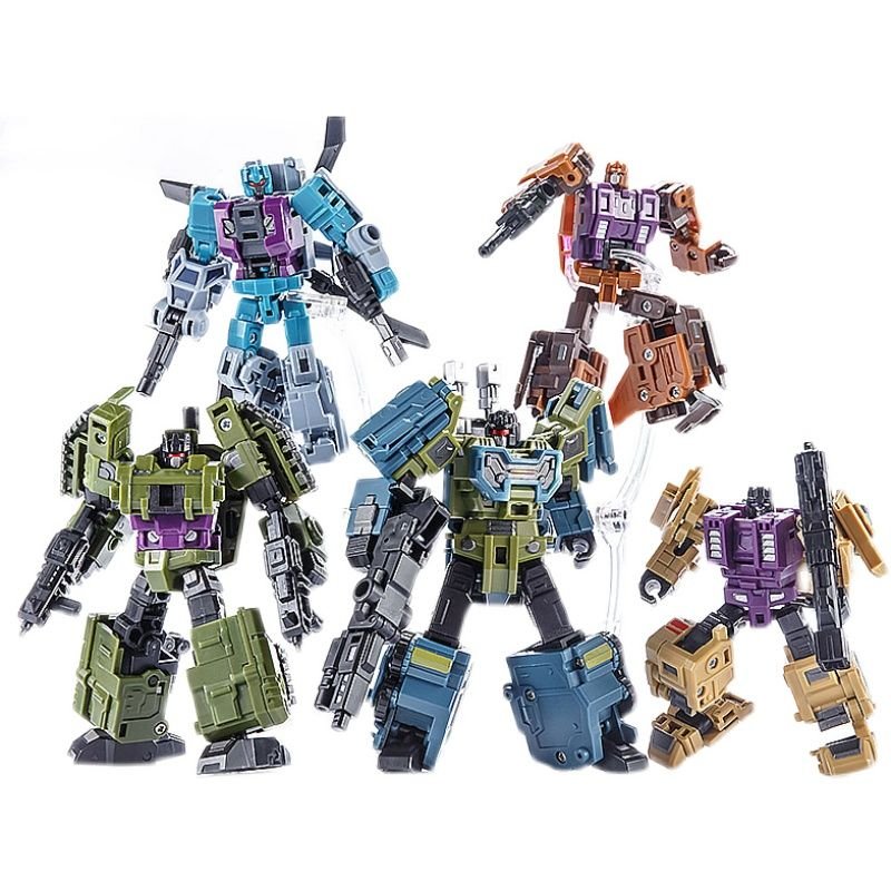 Transformers toys Pocket Toys PT05 Bruticus Set of 5 Figure