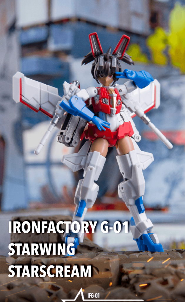 Action Figures IronFactory G-01 Starwing Starscream