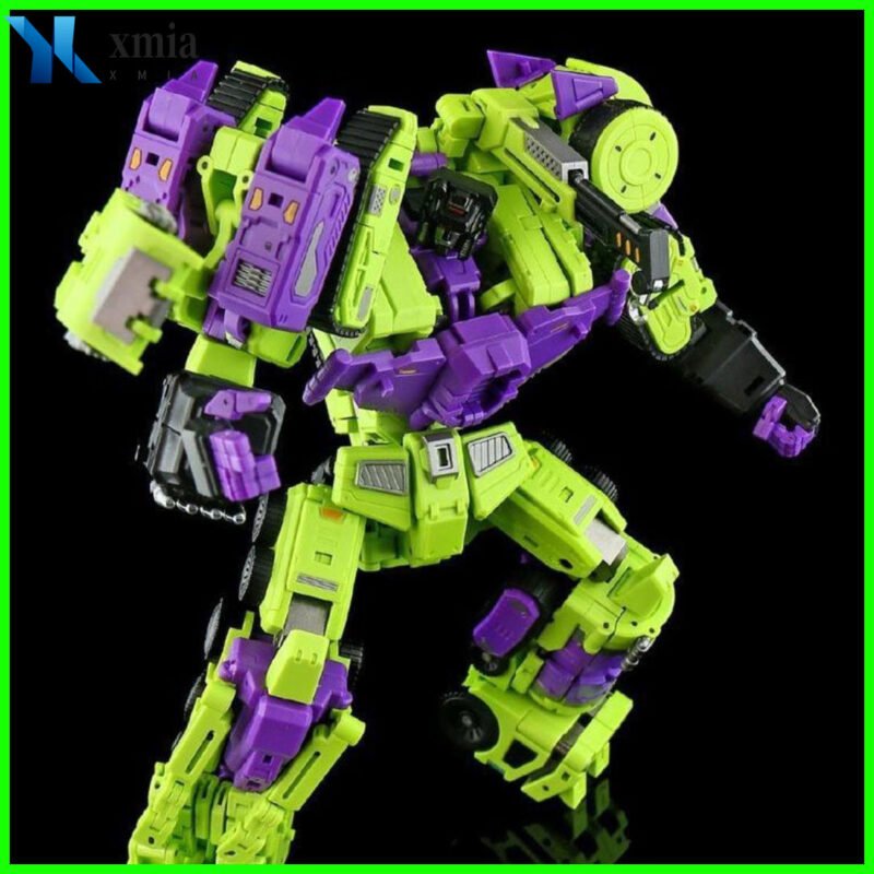 Transformers toys Lucky Cat Micro Cosmos MC-02 Riki-Oh Devastator Set of 3