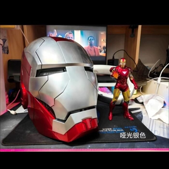 Roleplay AutoKing 1:1 Iron Man Mark 5 Helmet - Image 4