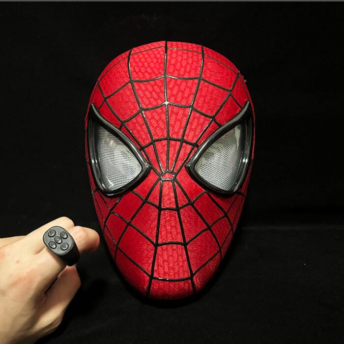 Roleplay Spider-Man’s Mask Movable Mechanical Eyes - Image 7