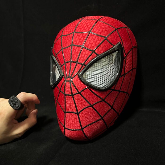 Roleplay Spider-Man’s Mask Movable Mechanical Eyes - Image 8