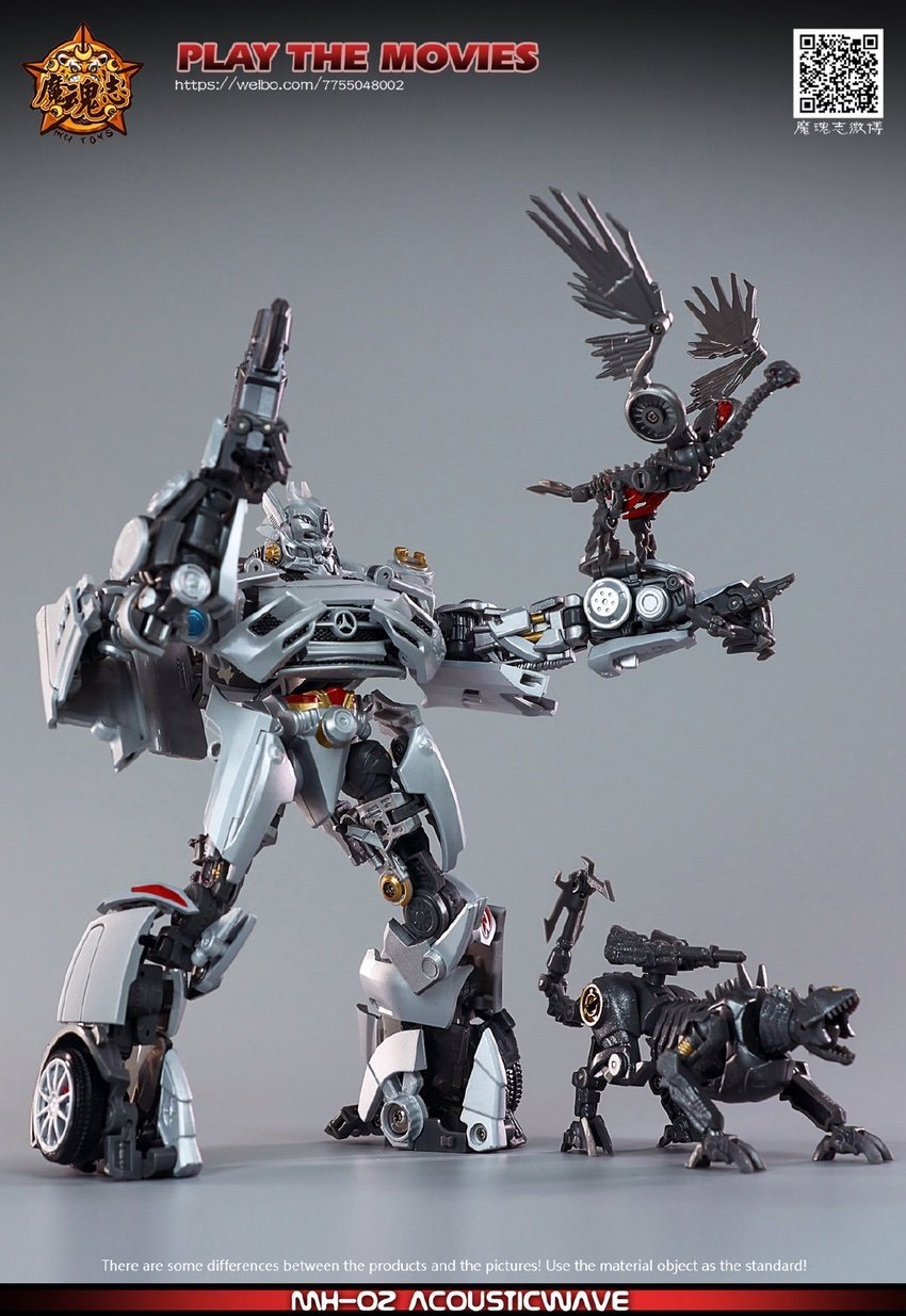Transformers toys MHZ Toys MH-02 Acousticwave Soundwave