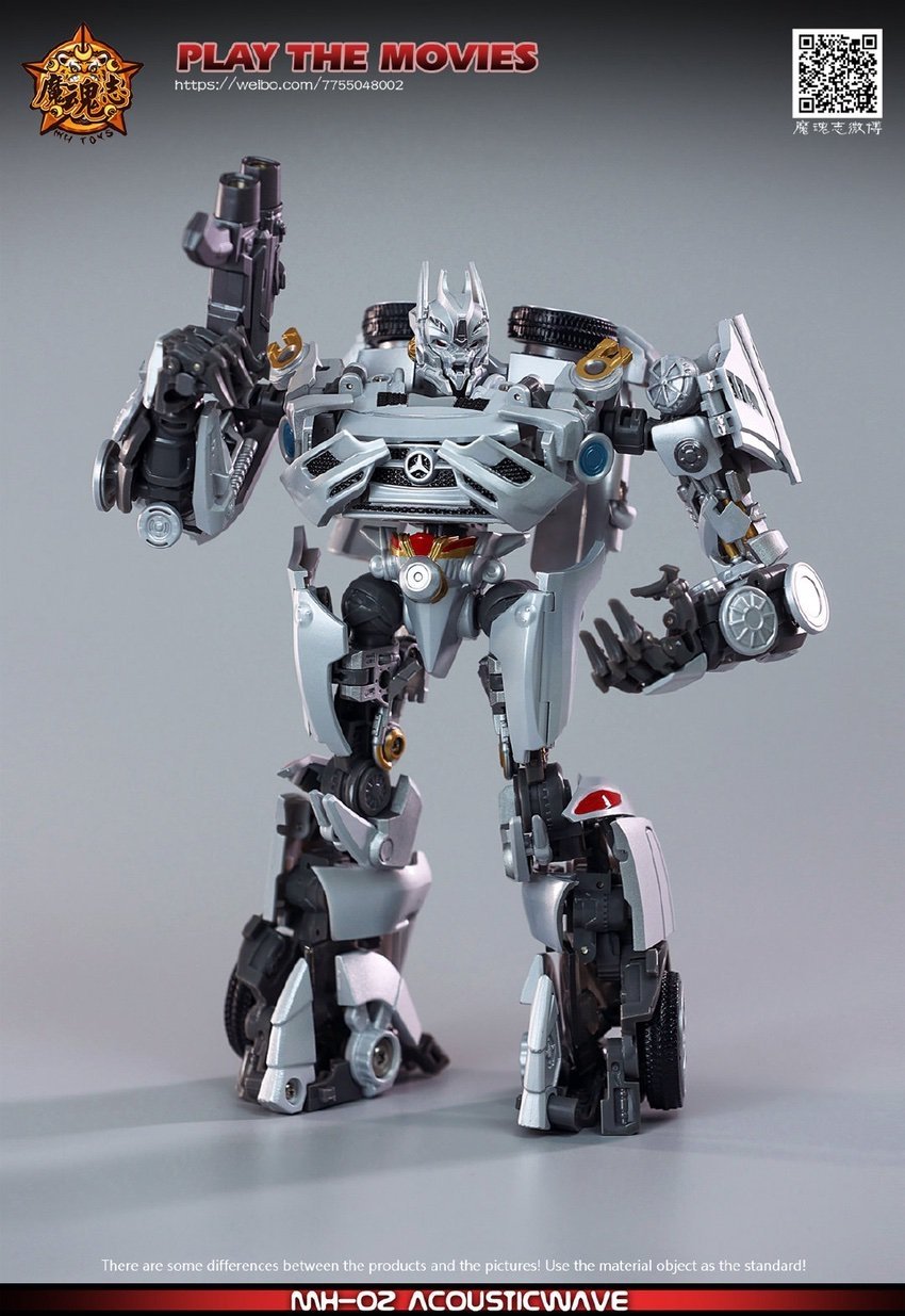 Transformers toys MHZ Toys MH-02 Acousticwave Soundwave