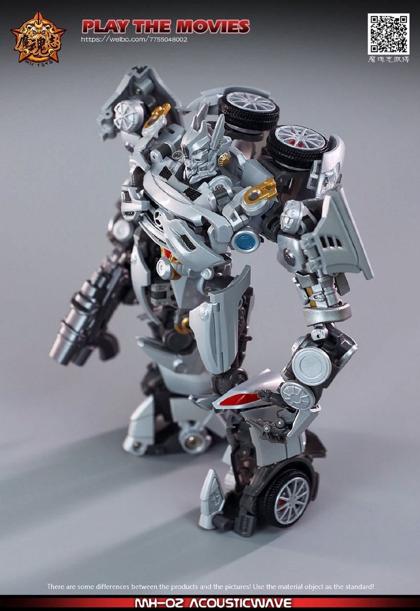 Transformers toys MHZ Toys MH-02 Acousticwave Soundwave