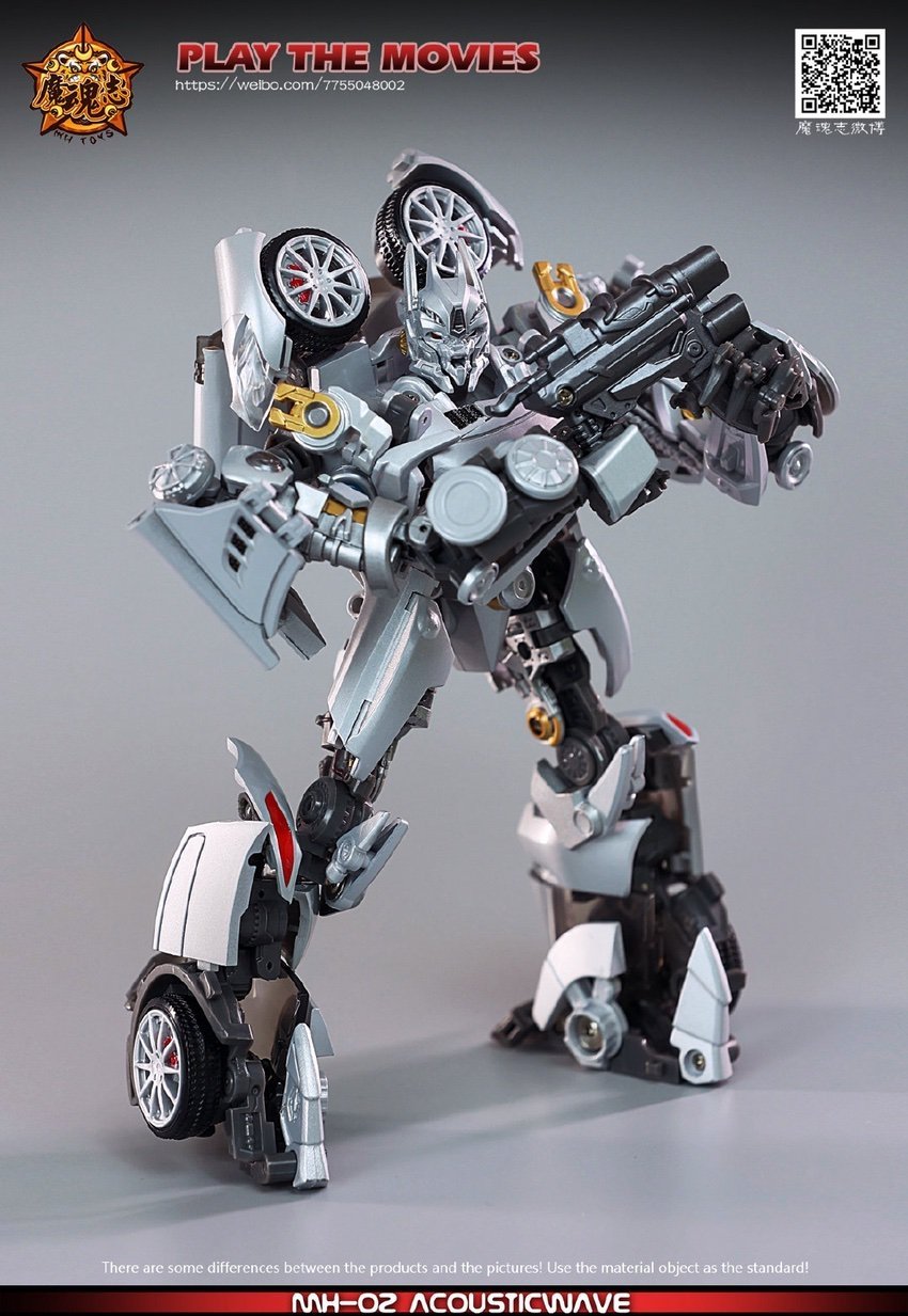 Transformers toys MHZ Toys MH-02 Acousticwave Soundwave