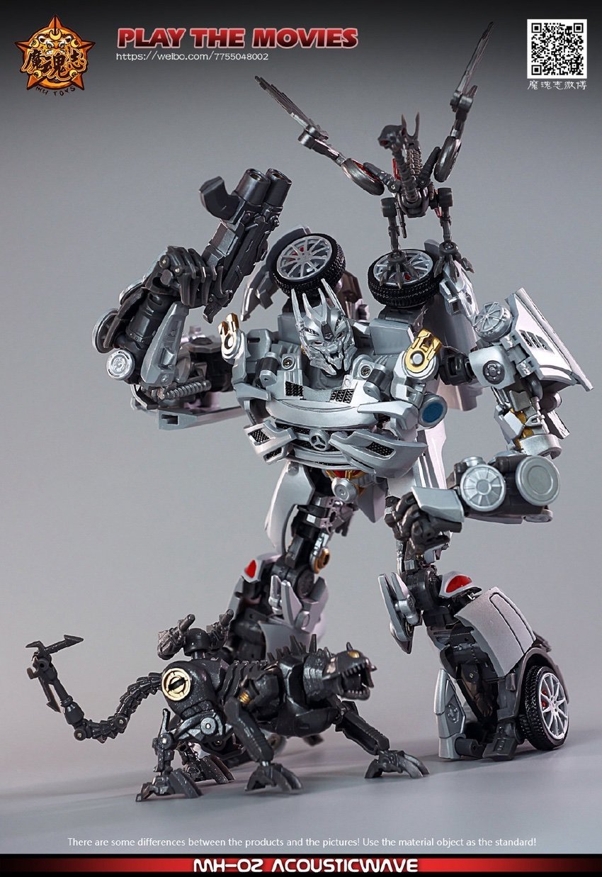 Transformers toys MHZ Toys MH-02 Acousticwave Soundwave