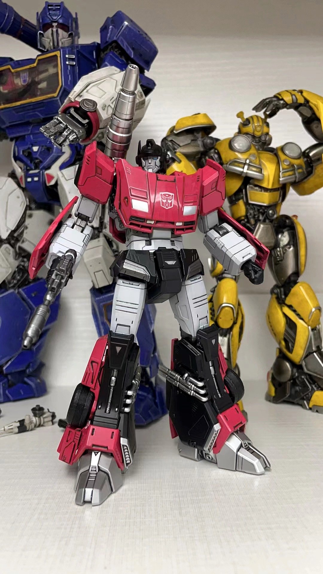 Action Figures Transformers Threezero MDLX G1 Sideswipe