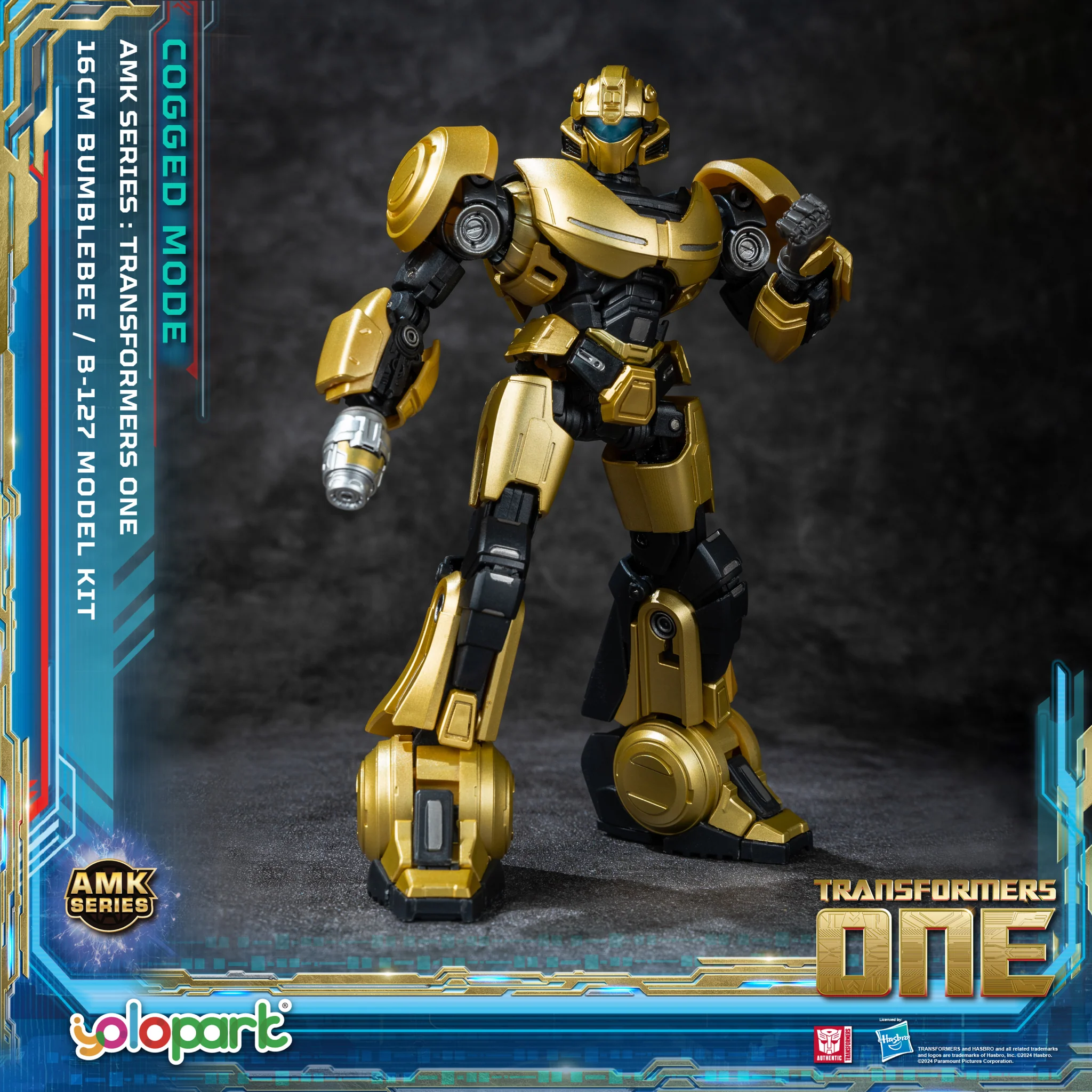 Action Figures Yolopark Transformers one AMK Series (Cogged Mode) B-127 Model Kit