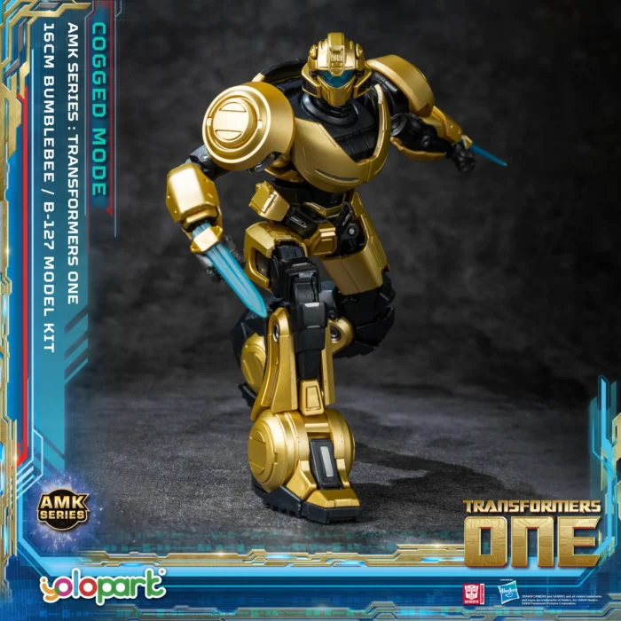 Action Figures Yolopark Transformers one AMK Series (Cogged Mode) B-127 Model Kit