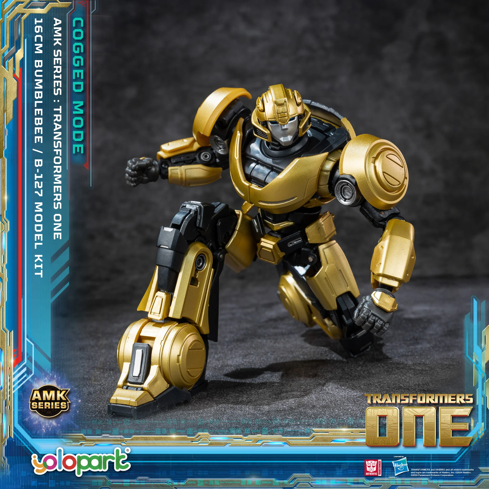 Action Figures Yolopark Transformers one AMK Series (Cogged Mode) B-127 Model Kit