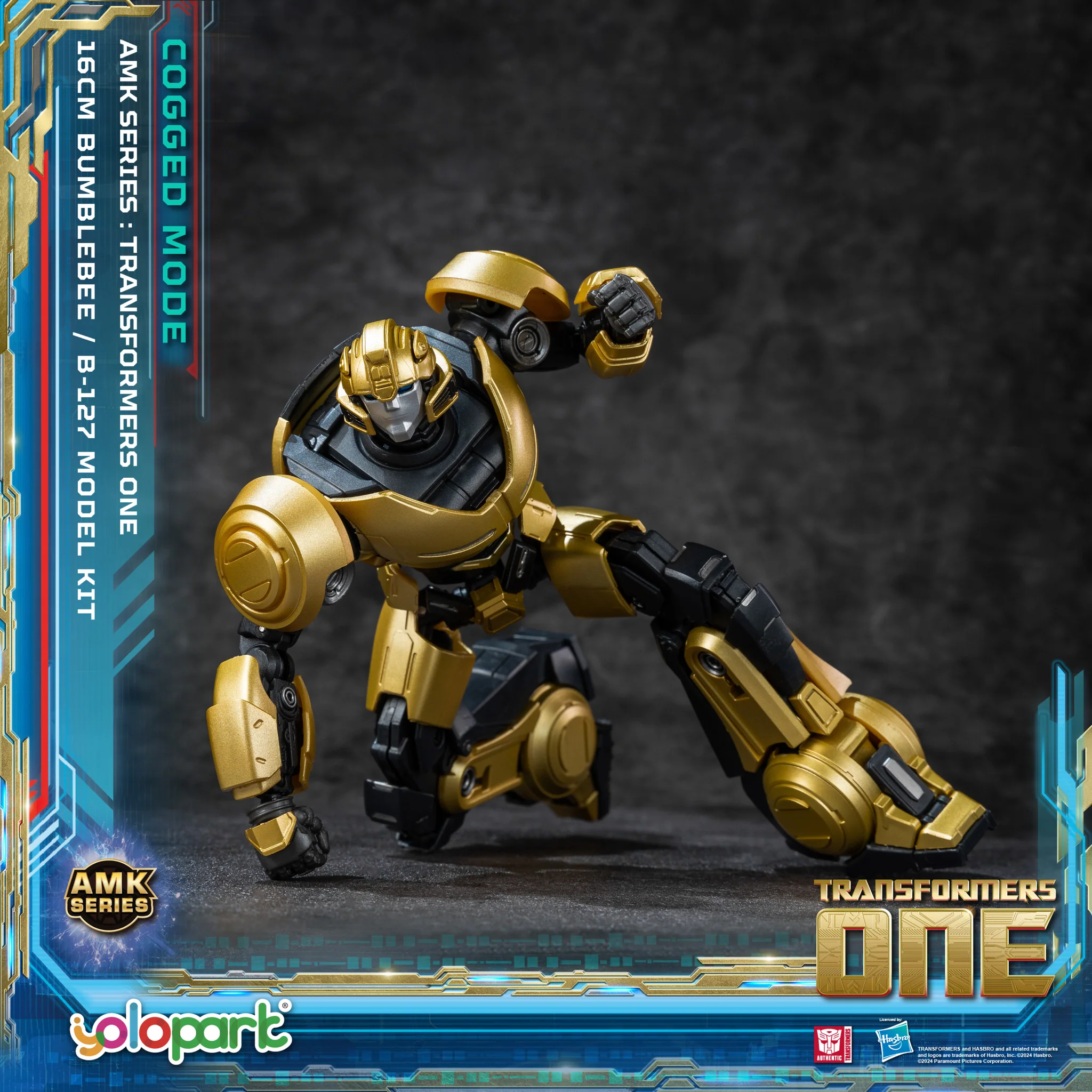 Action Figures Yolopark Transformers one AMK Series (Cogged Mode) B-127 Model Kit