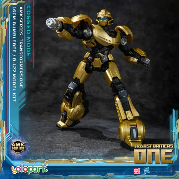 Action Figures Yolopark Transformers one AMK Series (Cogged Mode) B-127 Model Kit