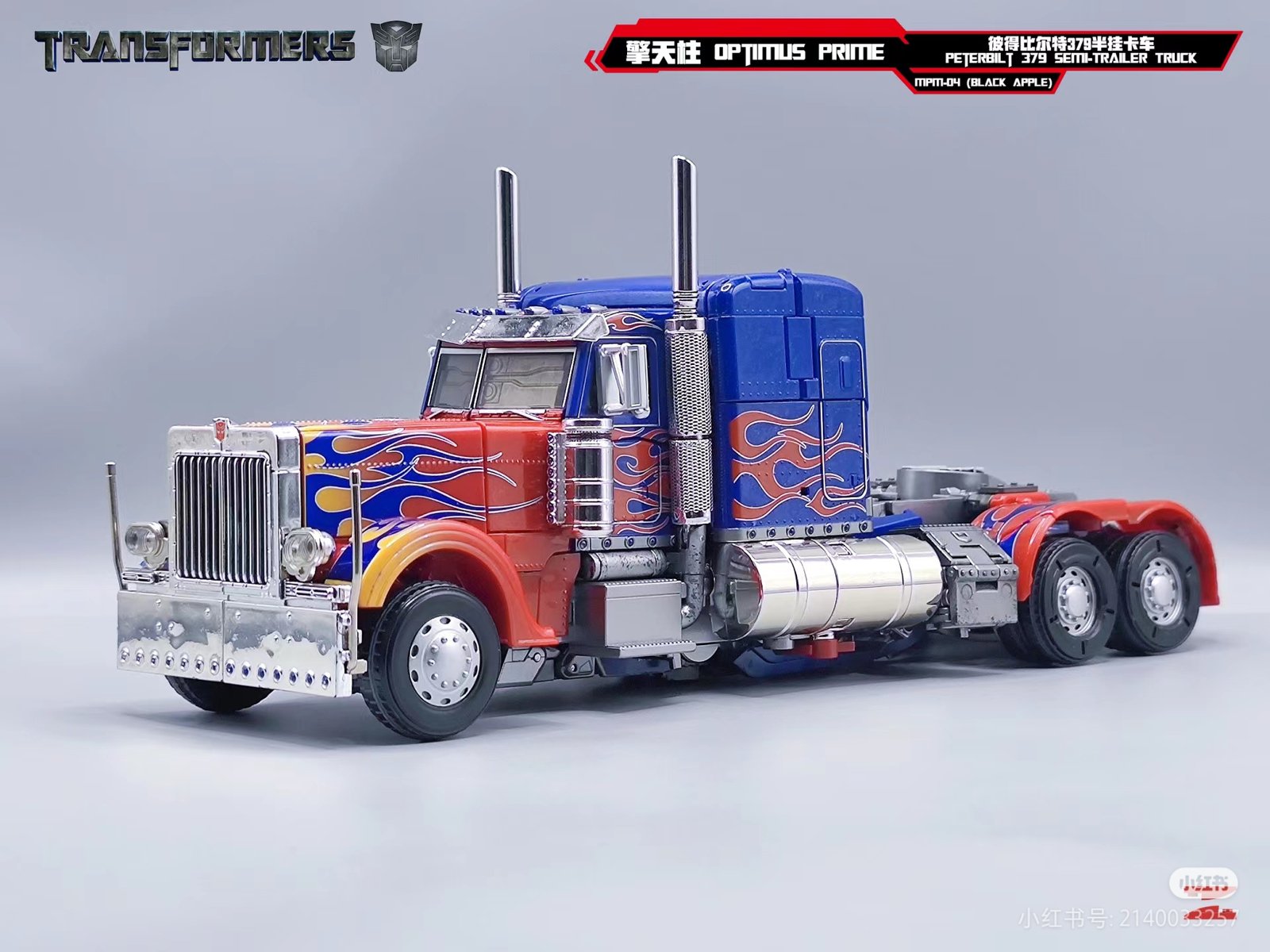 Transformers toys WeiJiang MPM04 Black Apple Optimus Prime Oversized-11