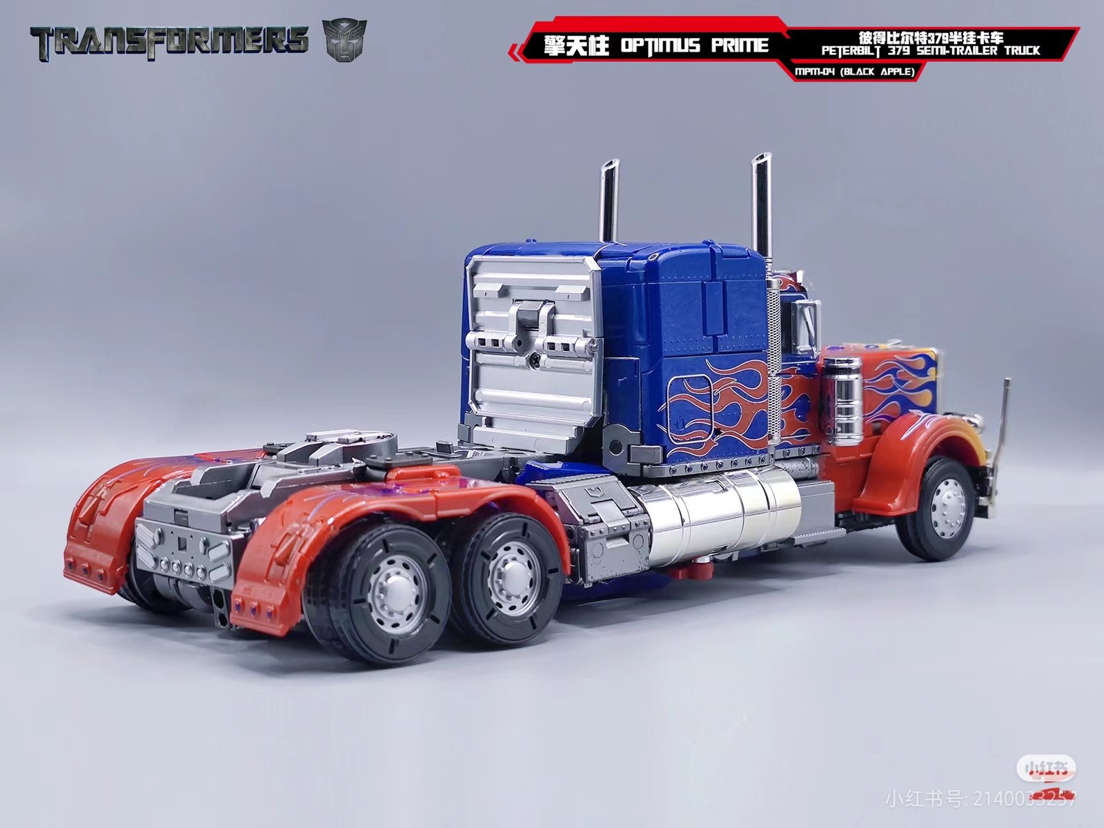 Transformers toys WeiJiang MPM04 Black Apple Optimus Prime Oversized-13