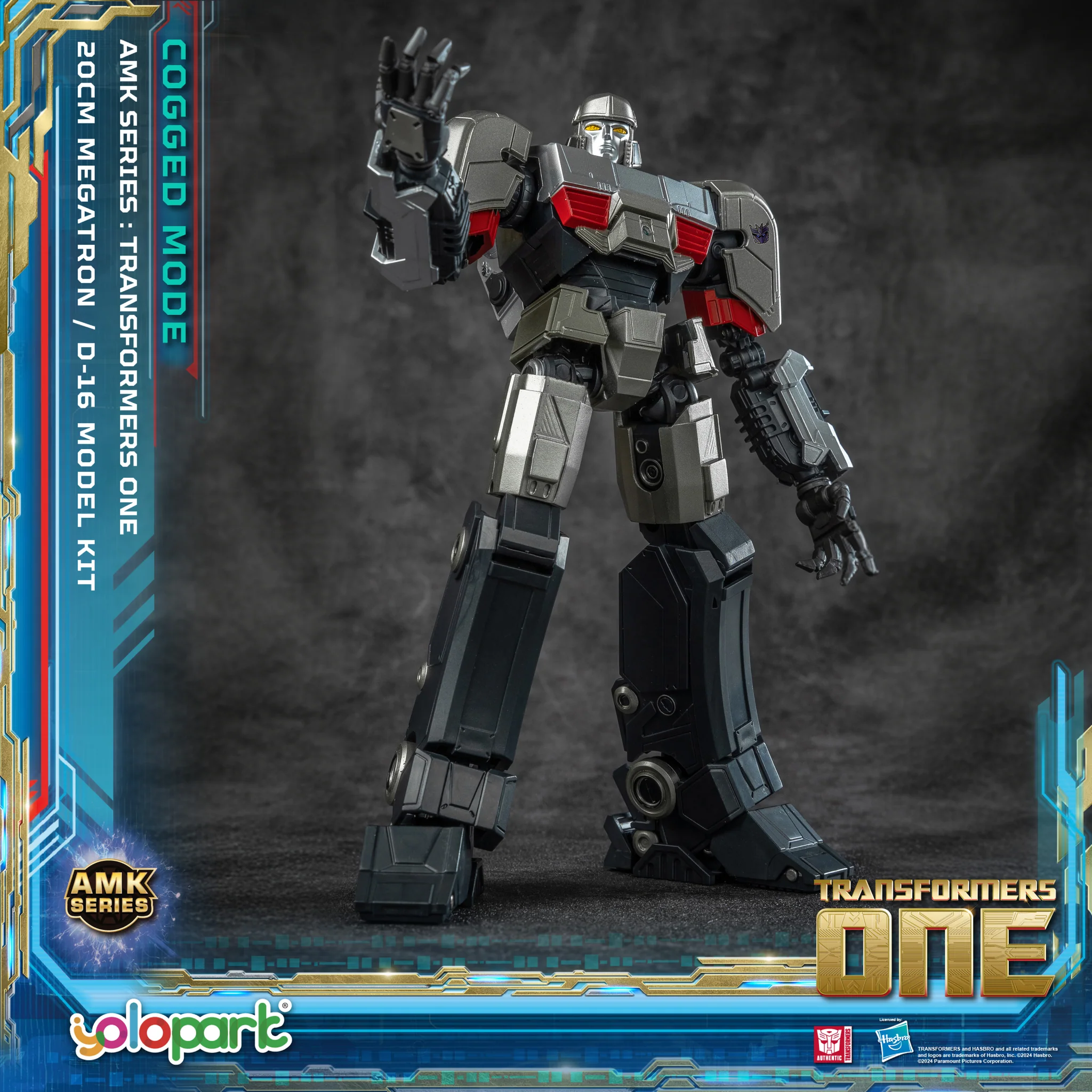 Action Figures Yolopark Transformers one AMK Series (Cogged Mode) D-16 Model Kit