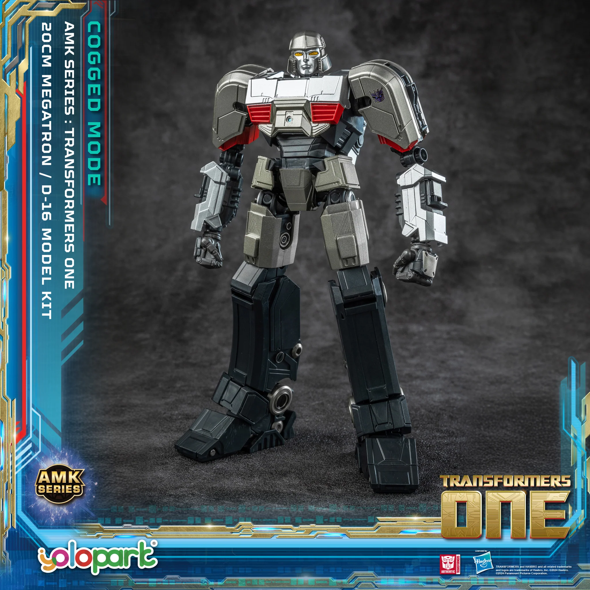Action Figures Yolopark Transformers one AMK Series (Cogged Mode) D-16 Model Kit