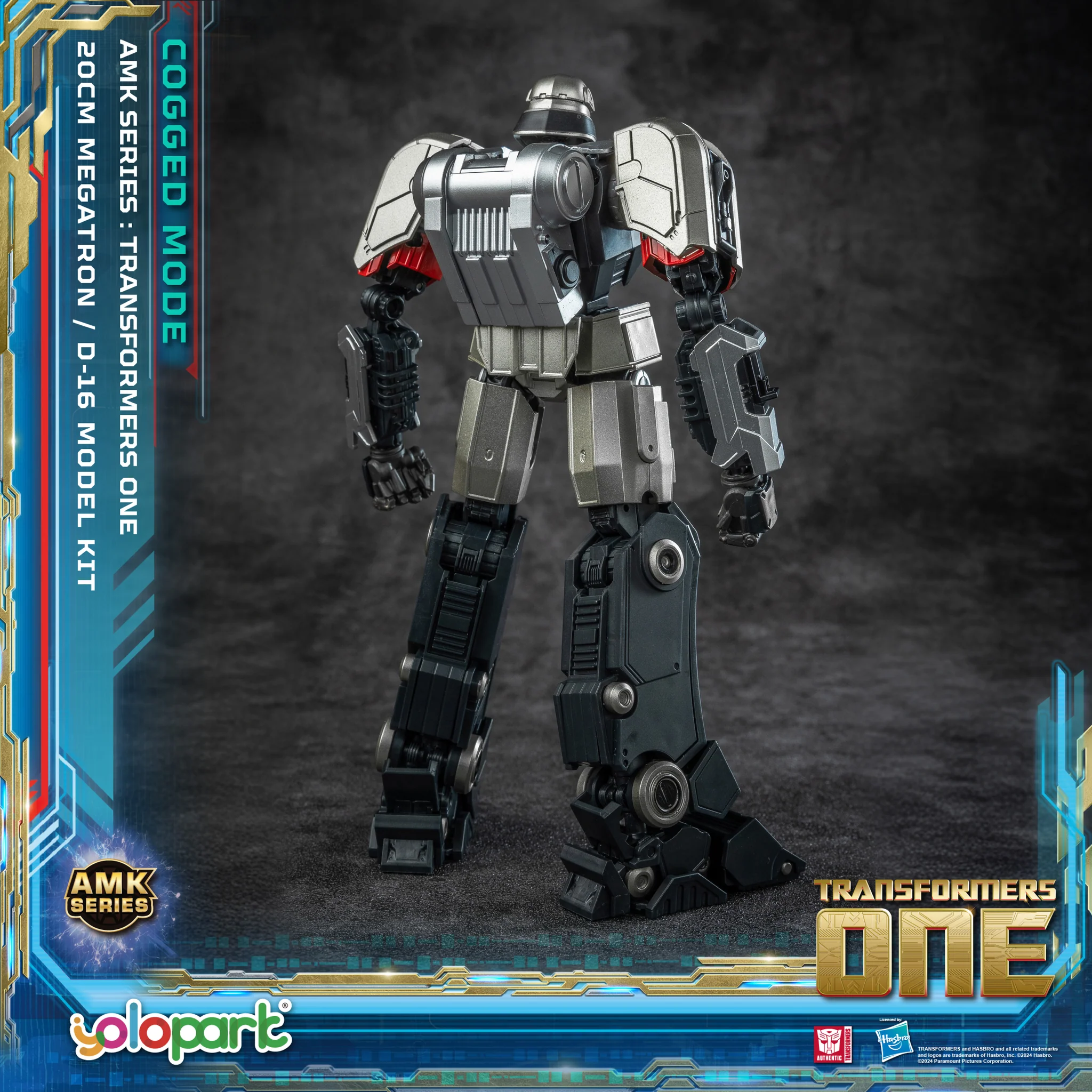 Action Figures Yolopark Transformers one AMK Series (Cogged Mode) D-16 Model Kit