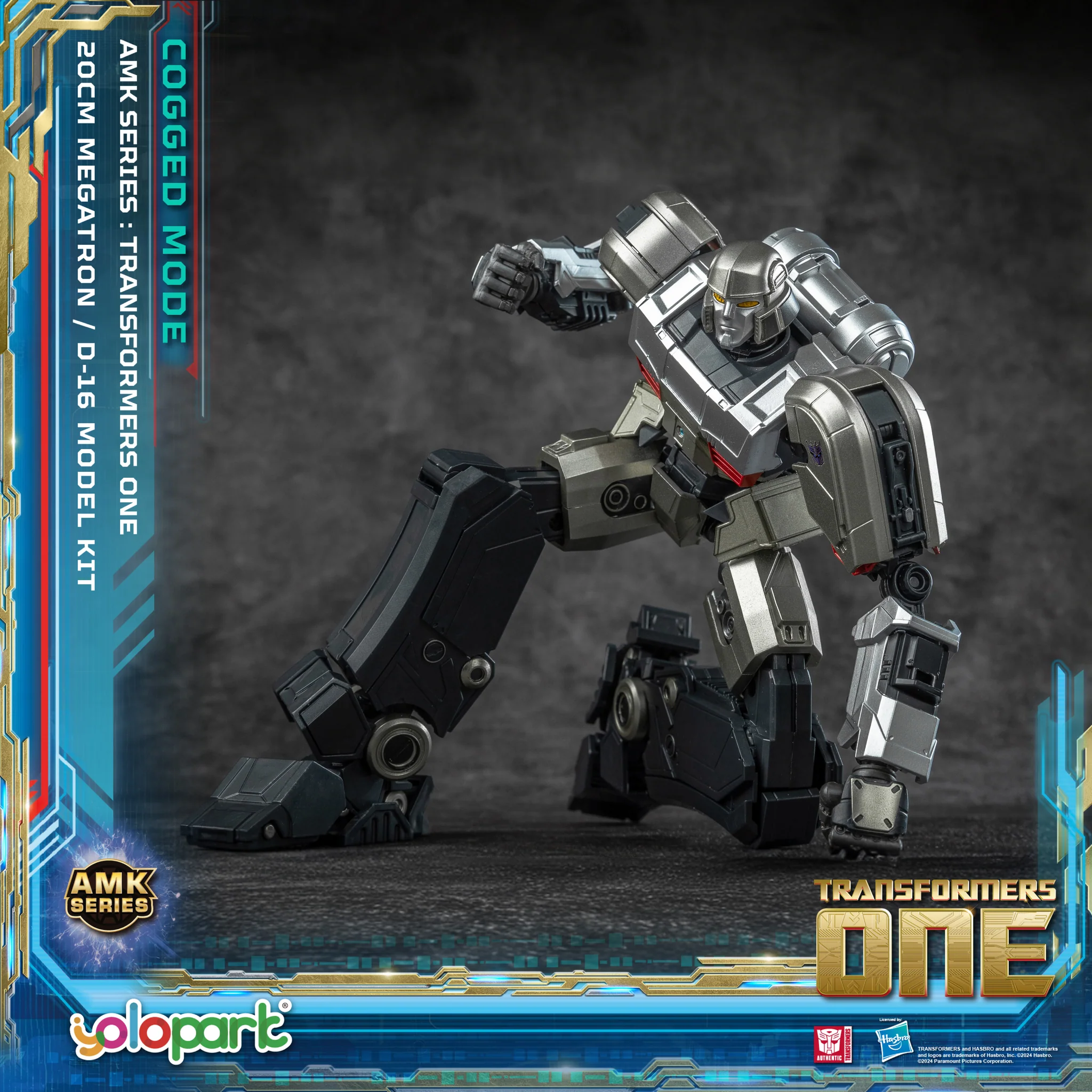 Action Figures Yolopark Transformers one AMK Series (Cogged Mode) D-16 Model Kit
