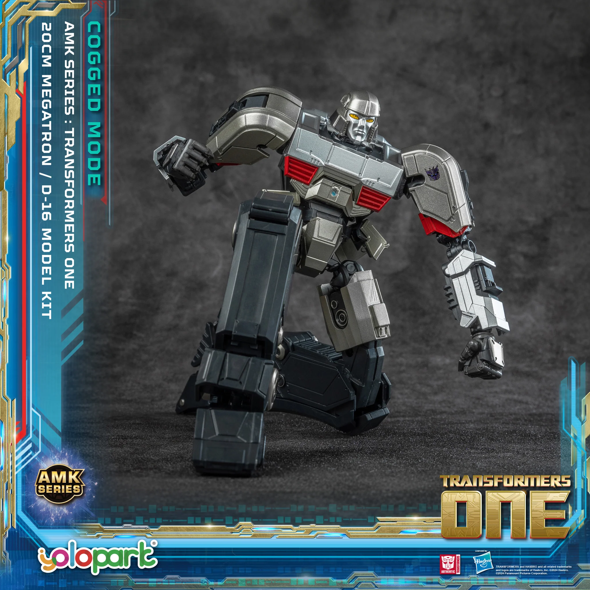 Action Figures Yolopark Transformers one AMK Series (Cogged Mode) D-16 Model Kit