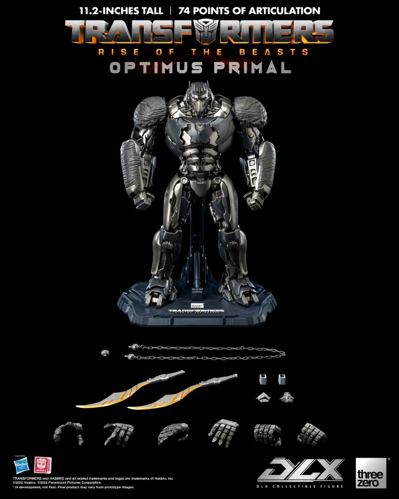 Action Figures DLX Optimus Primal Transformers toys