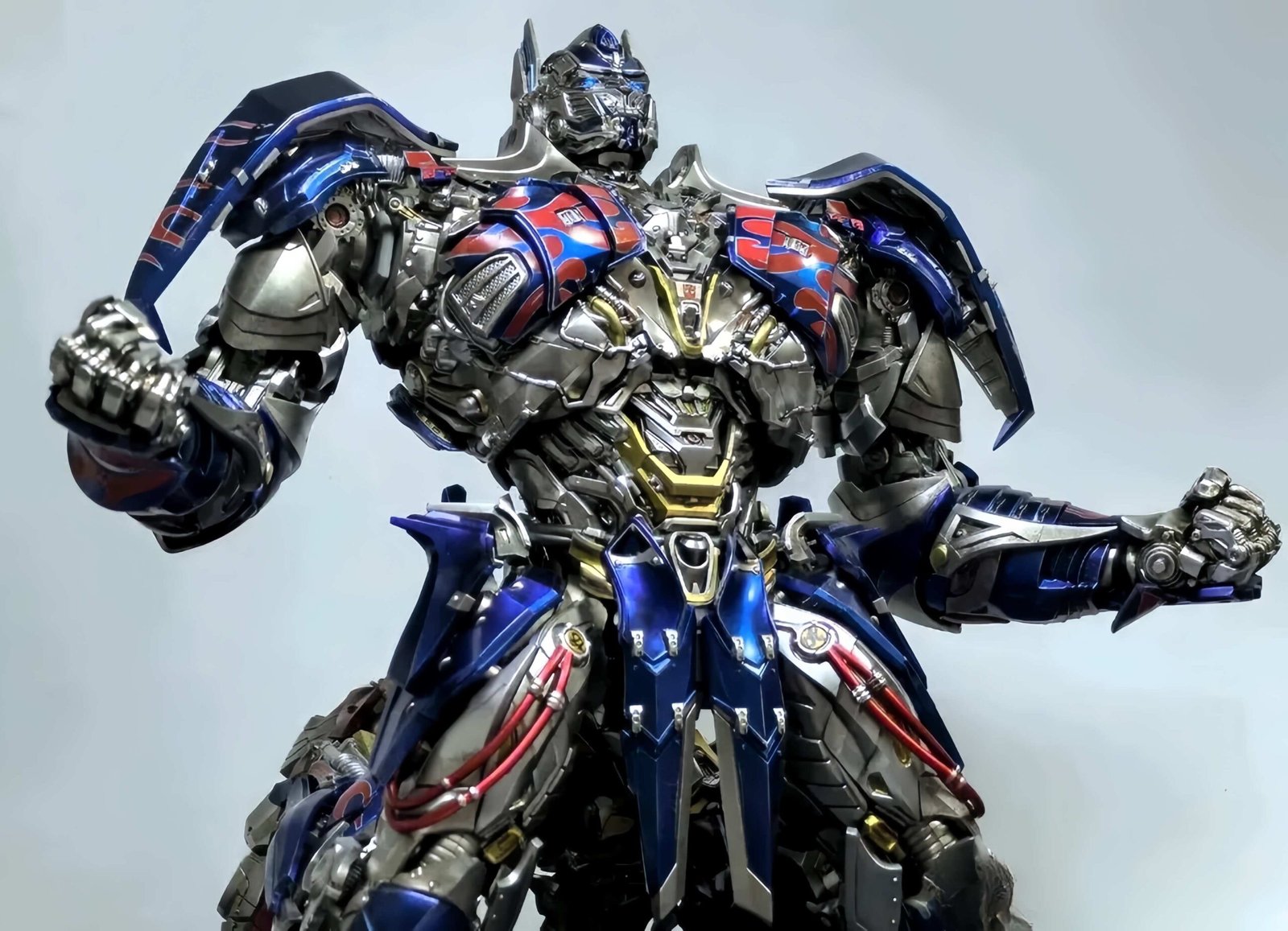Action Figures Threezero The Last Knight DLX Optimus Prime