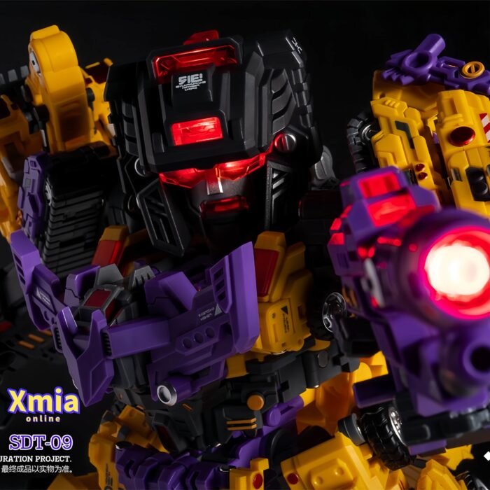 Transformers toys Master Made SDT-09 Devastator Yellow Version Full Set of 6