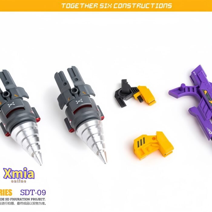 Transformers toys Master Made SDT-09 Devastator Yellow Version Full Set of 6