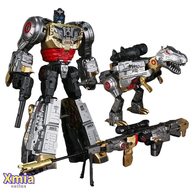 Transformers toys Mobian Studio Commander Star Overlord Grimlock Color Version