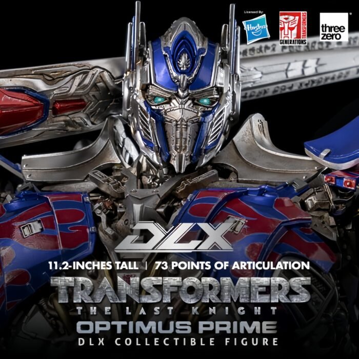 Action Figures Threezero The Last Knight DLX Optimus Prime