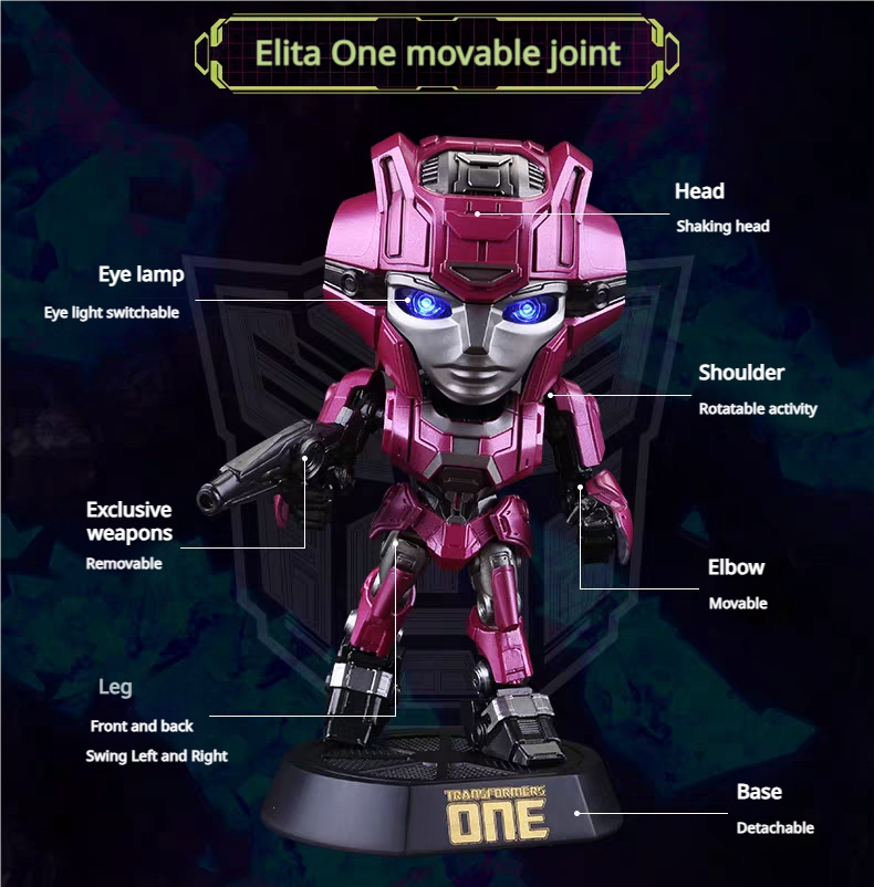 Action Figures Killerbody Transformers ONE Elita