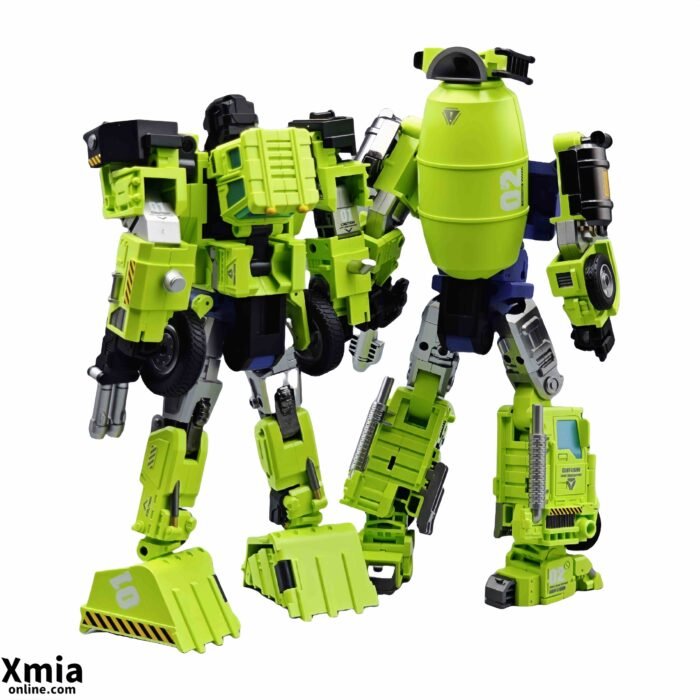 Transformers toys Mecha Invasion GLA01&GLA02 Mixmaster & Scrapper Set of 2