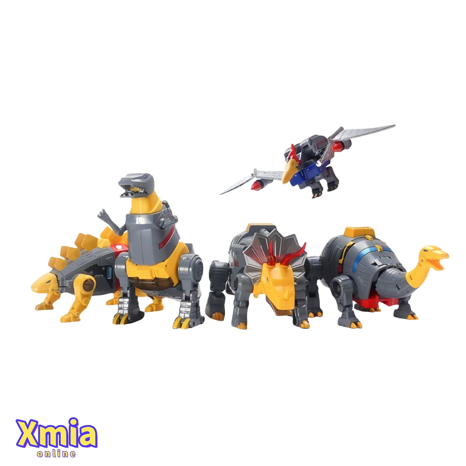 Transformers toys MechFansToys MF-5IN1 Dinobots Set of 5 Dragon Year Version