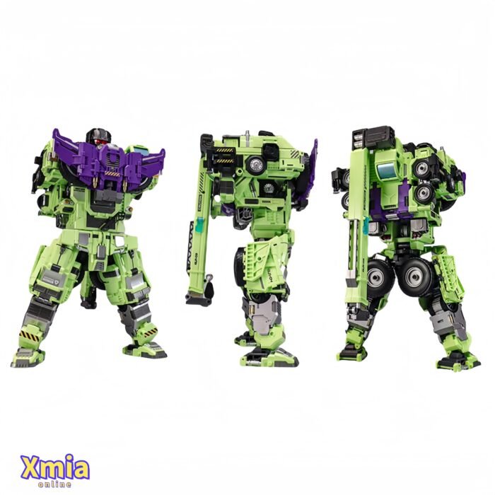 Transformers toys Mecha Invasion GLA03 & GLA04 Giant Legion Heavy Builder Haul & Hook Set of 2