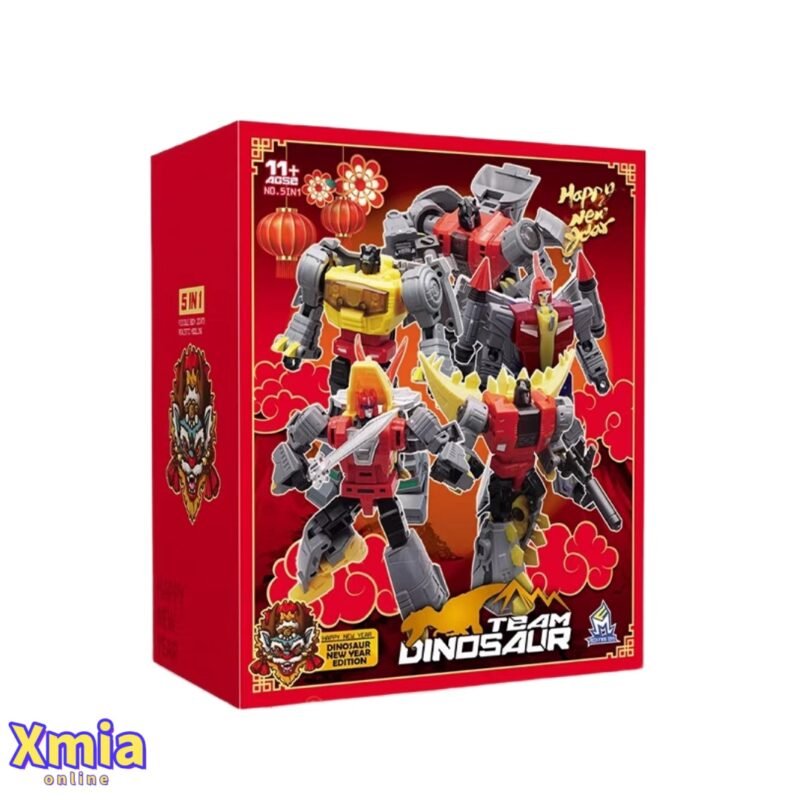 Transformers toys MechFansToys MF-5IN1P Dinobots Set of 5 Dragon Year Version