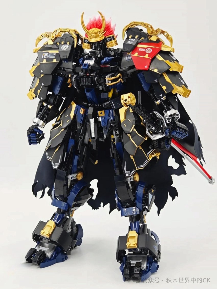 Action Figure TOP TOY & MoShow TC2409 Takeda Shingen Dark Night Edition w/ Lights