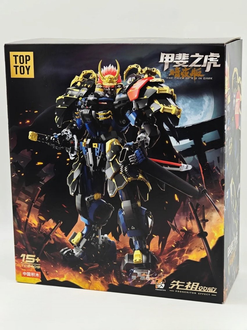 Action Figure TOP TOY & MoShow TC2409 Takeda Shingen Dark Night Edition w/ Lights