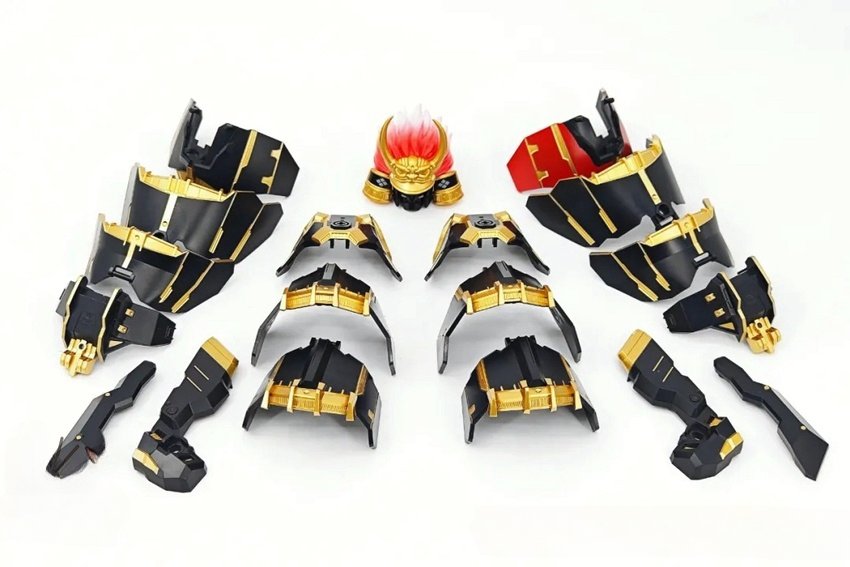 Action Figure TOP TOY & MoShow TC2409 Takeda Shingen Dark Night Edition w/ Lights