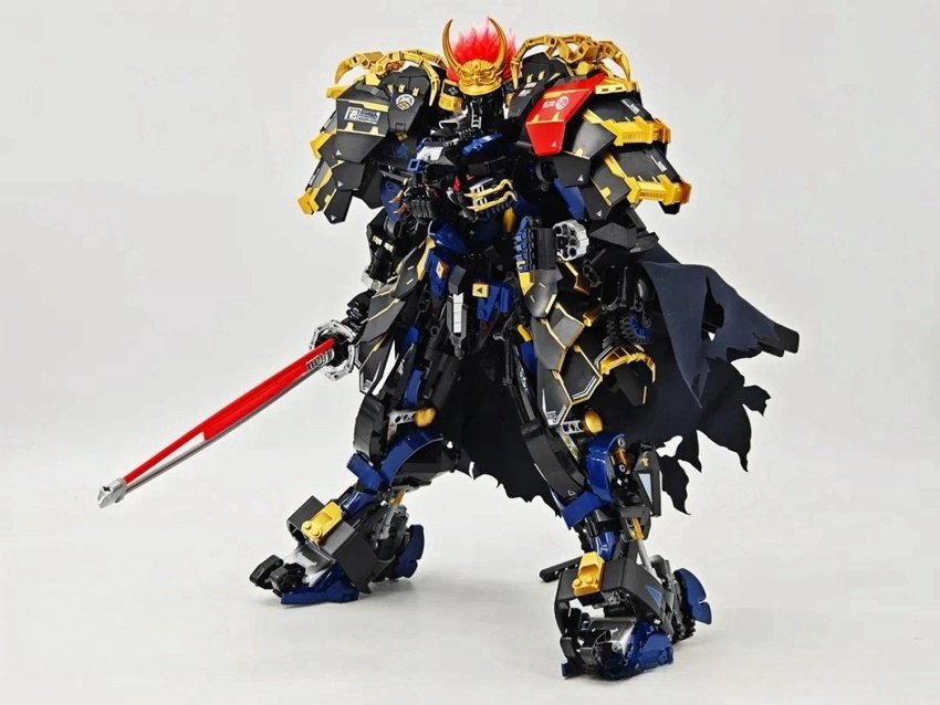 Action Figure TOP TOY & MoShow TC2409 Takeda Shingen Dark Night Edition w/ Lights