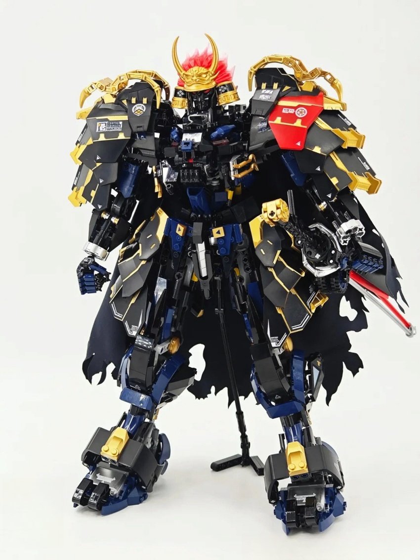 Action Figure TOP TOY & MoShow TC2409 Takeda Shingen Dark Night Edition w/ Lights