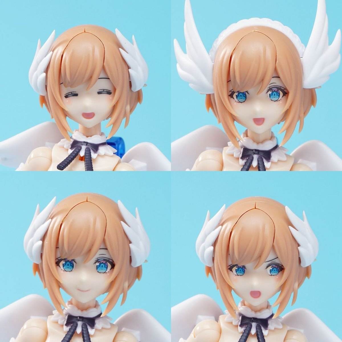 Action Figures 4th Party FengYu Seraph Six Wings Assembled Mecha