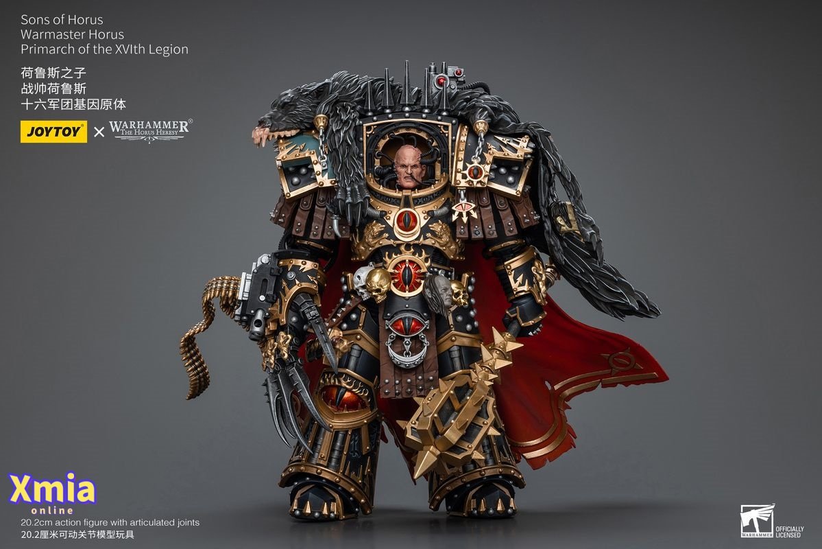 Action Figures JoyToy Source 1/18 Warhammer The Horus Heresy Sons of Horus Warmaster Horus Primarch of the XVlth Legion