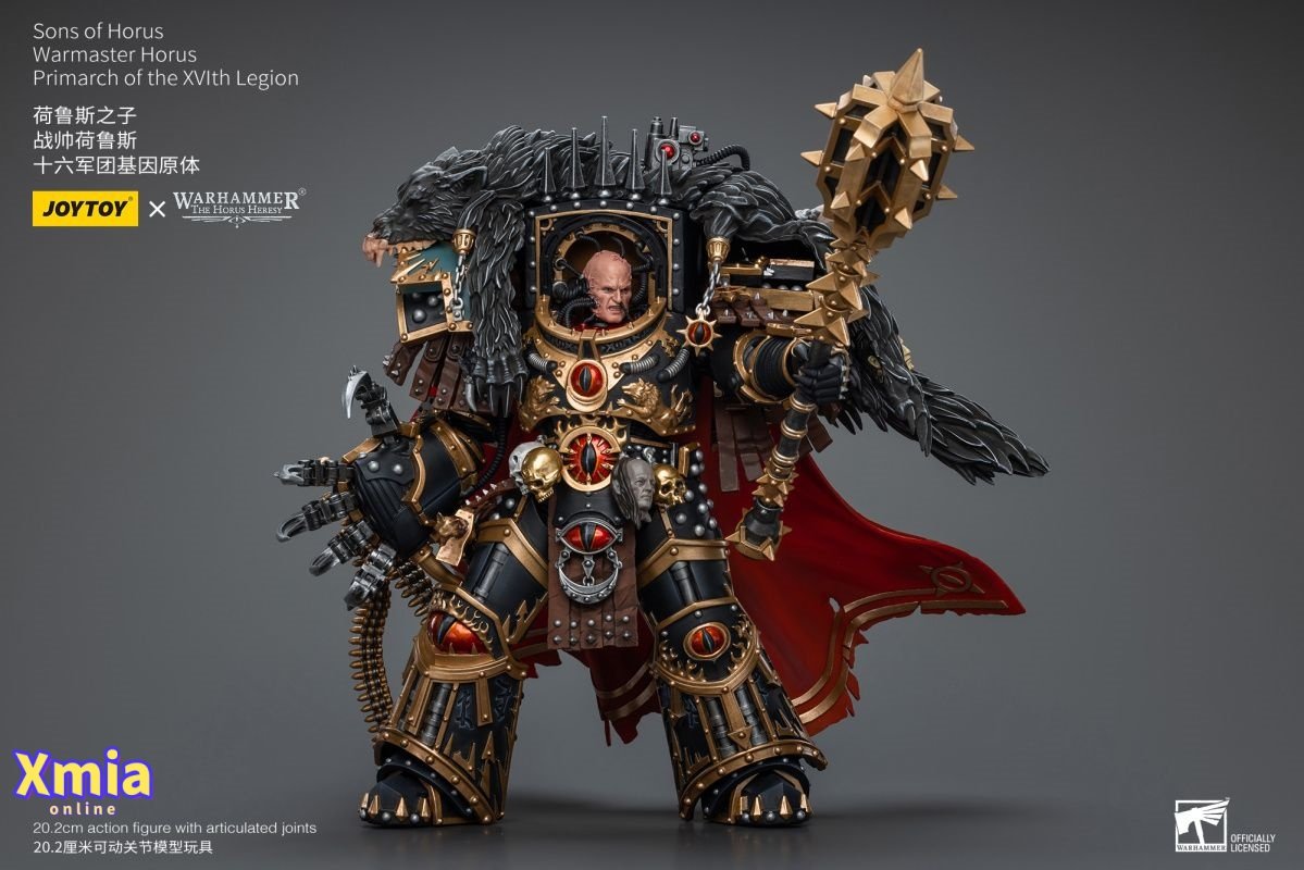 Action Figures JoyToy Source 1/18 Warhammer The Horus Heresy Sons of Horus Warmaster Horus Primarch of the XVlth Legion