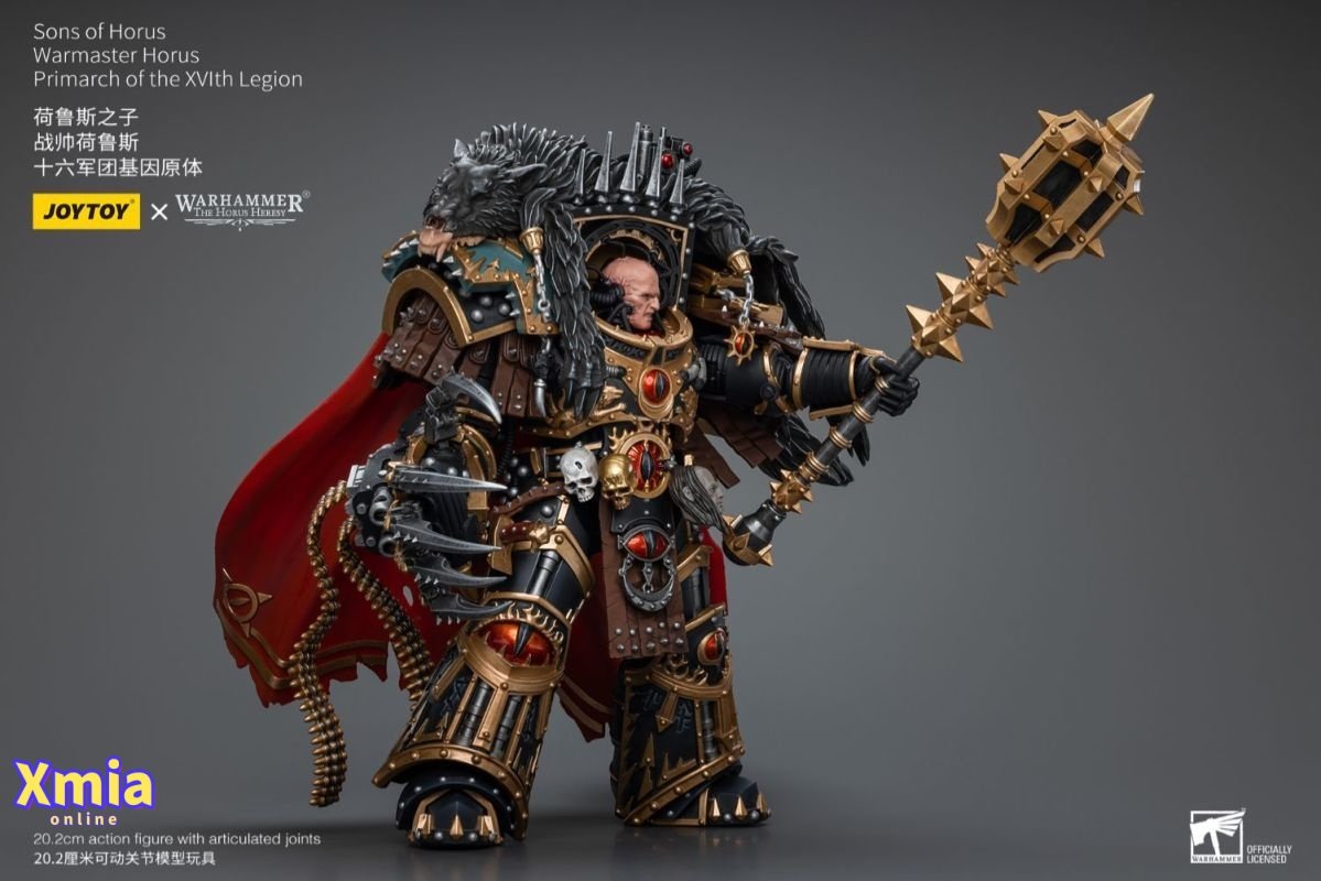 Action Figures JoyToy Source 1/18 Warhammer The Horus Heresy Sons of Horus Warmaster Horus Primarch of the XVlth Legion